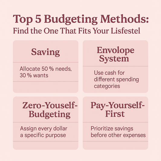 Top 5 Budgeting Methods: Find the One That Fits Your Lifestyle